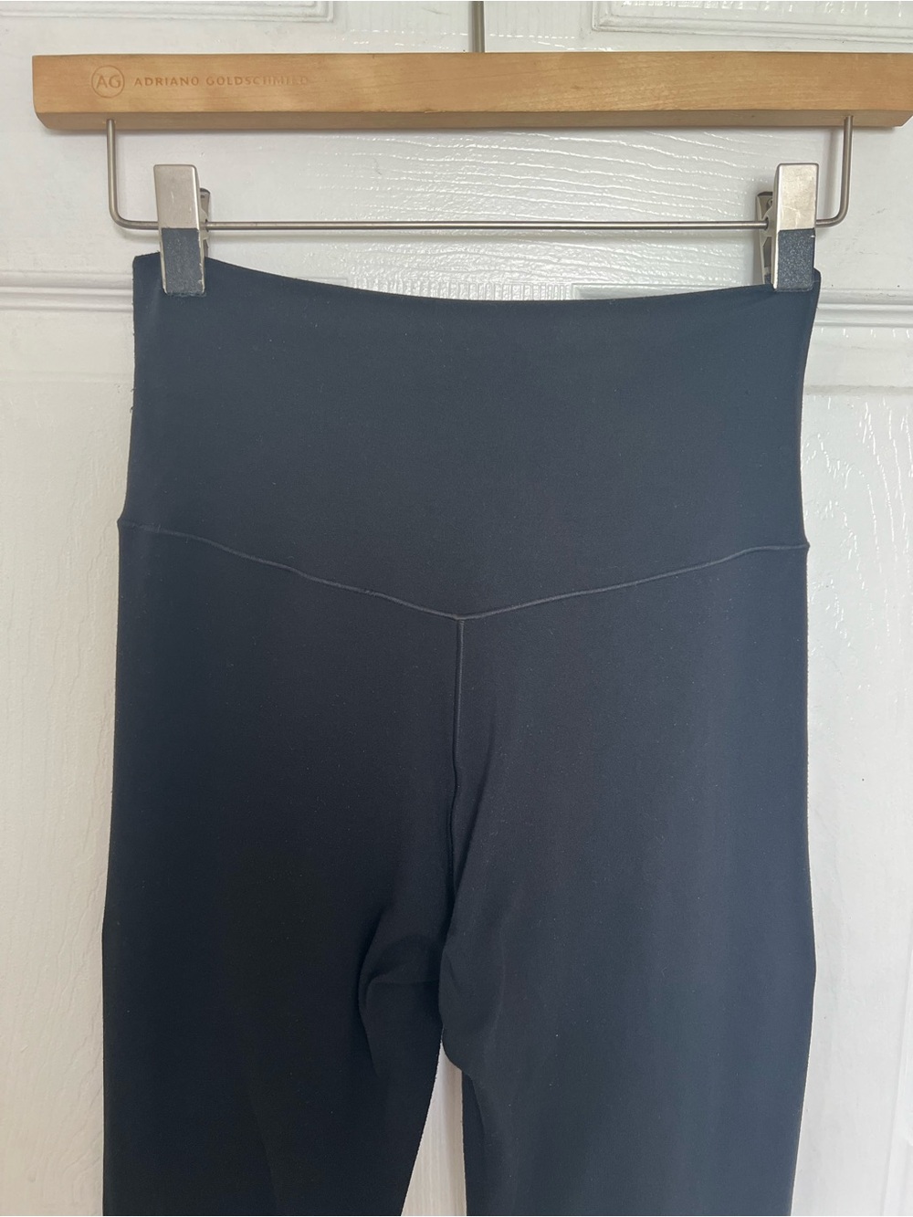 OFFLINE By Aerie Real Me High Waisted Crossover Black Flare Legging Sz Medium - Picture 9 of 10